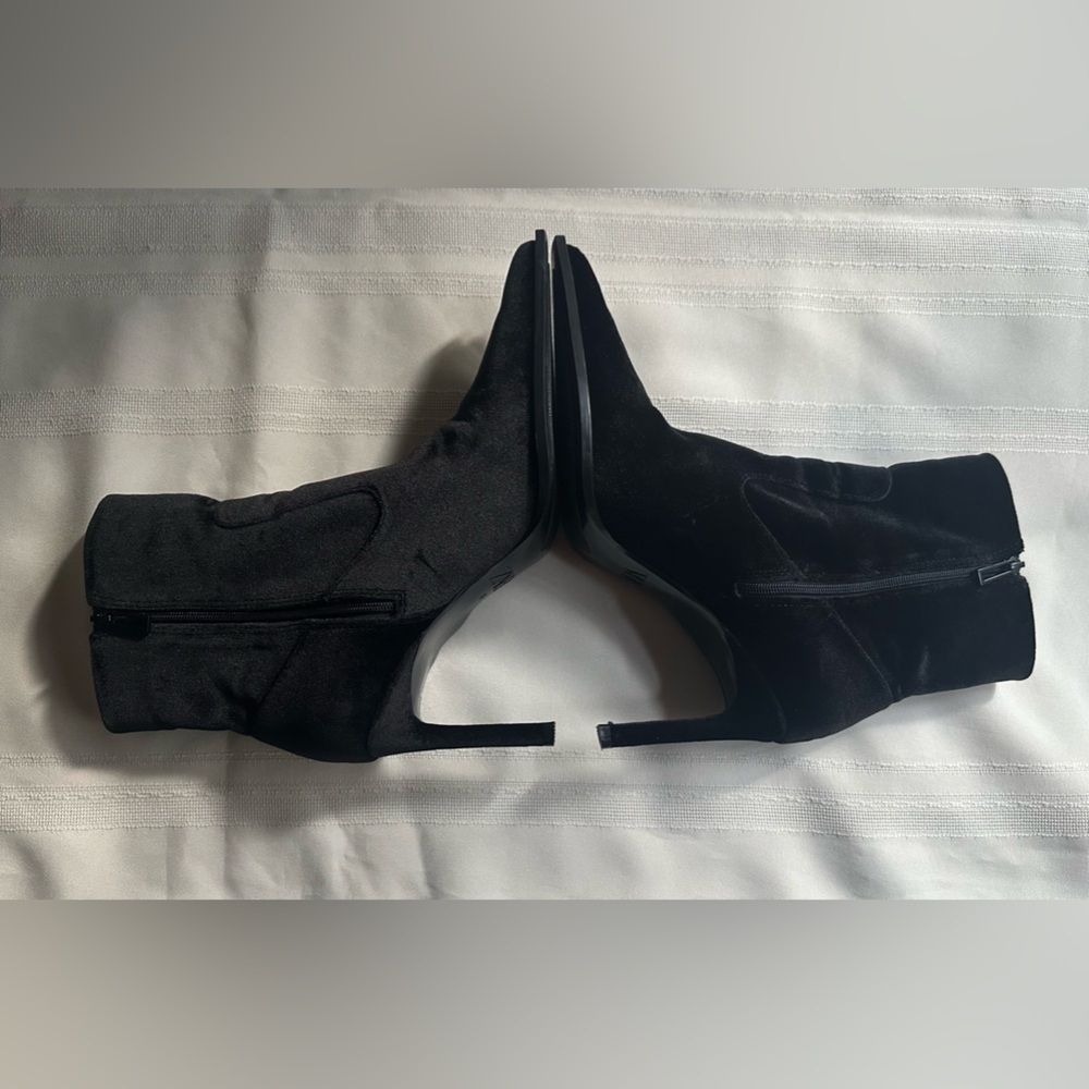 Zara Black Ankle Boots - Picture 9 of 14